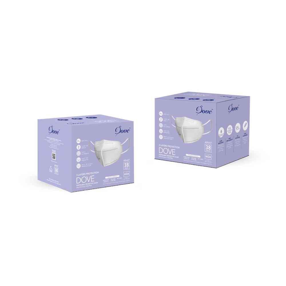 Dove Plus 3 Layers Face Mask Supplier Wholesaler Kba Dynamic Malaysia