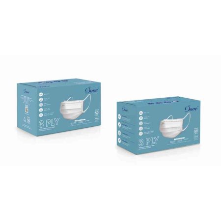 3-PLY DISPOSABLE SURGICAL FACE MASK